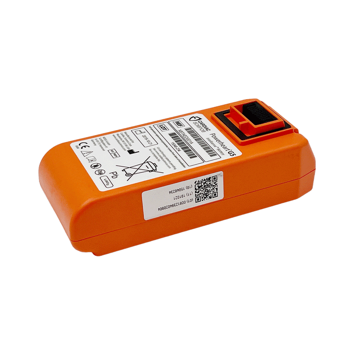 Cardiac Science Powerheart G5 batterij bovenkant