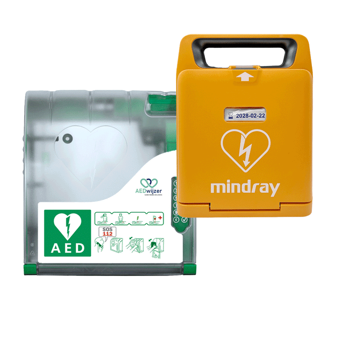Aanbieding: Mindray C1A AED met afsluitbare buitenkast