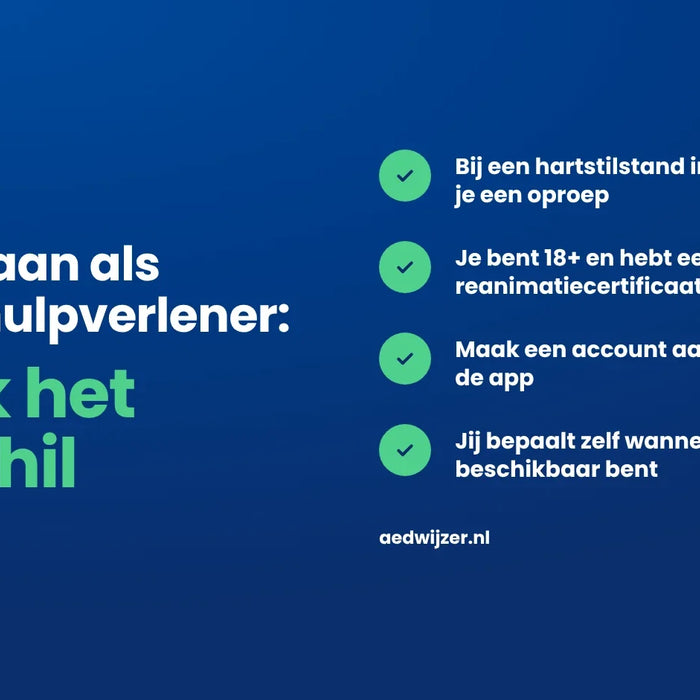 Burgerhulpverlener worden bij HartslagNu