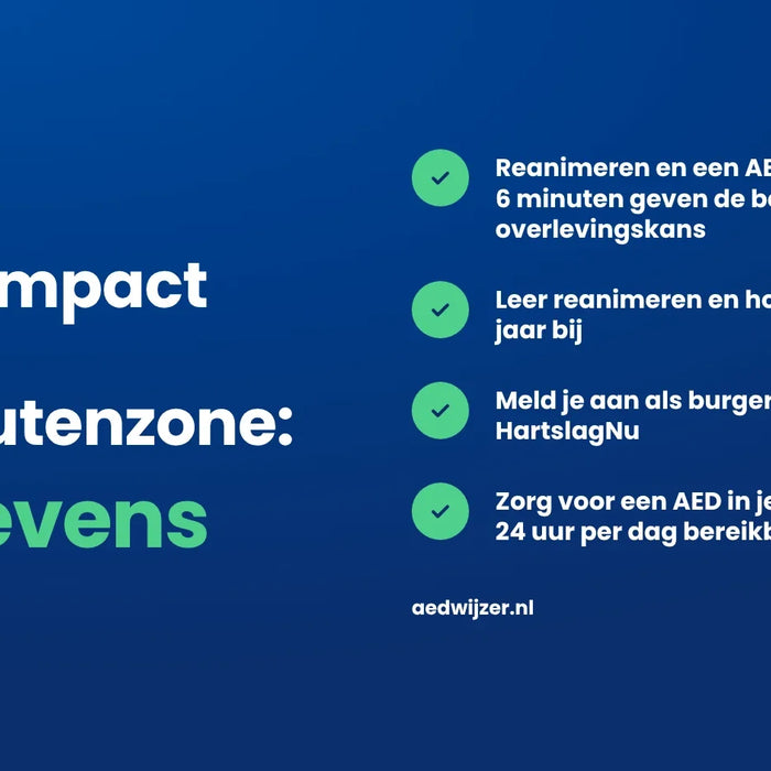 De 6-minutenzone: burgers redden levens met een AED