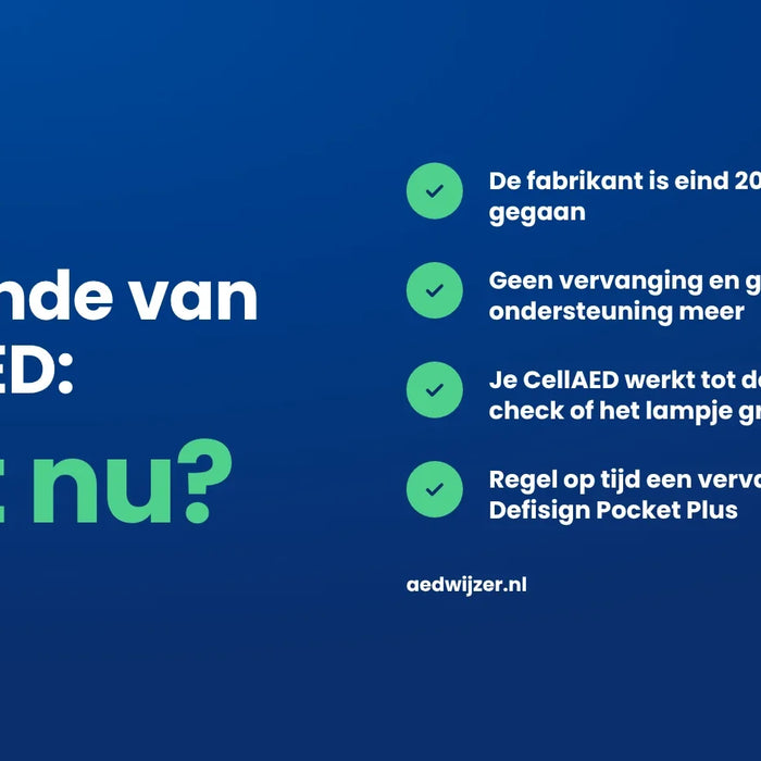 Einde van CellAED: wat nu voor eigenaren