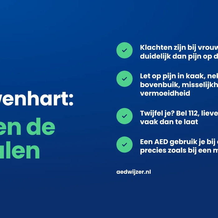 Het vrouwenhart: herken de signalen