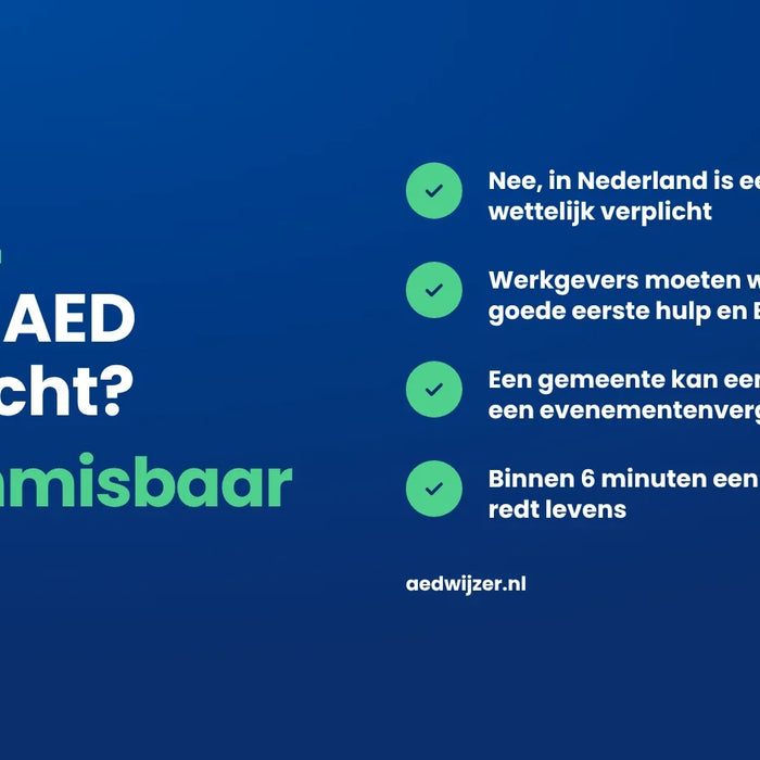 Is een AED verplicht