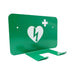 Universele AED wandbeugel voorkant schuin