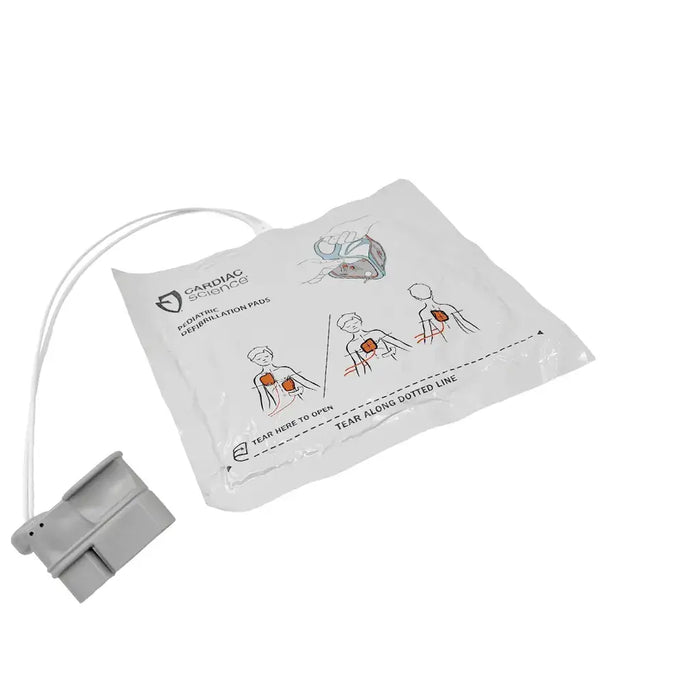 Cardiac Science Powerheart G5 AED kinderelektroden onderkant