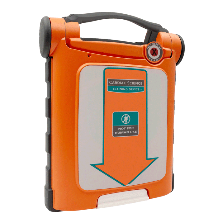 Cardiac Science Powerheart G5 AED Trainer schuin