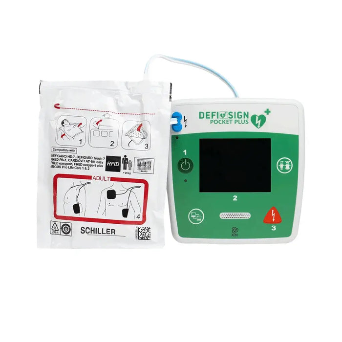 DefiSign Pocket Plus halfautomatische AED set