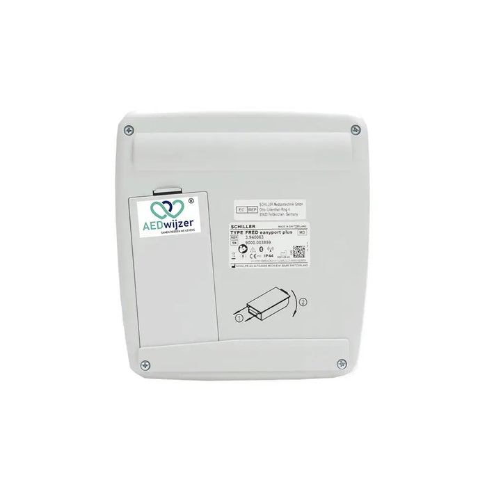 DefiSign Pocket Plus volautomatische AED achterkant
