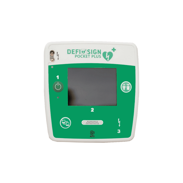 DefiSign Pocket Plus AED volautomaat voorkant