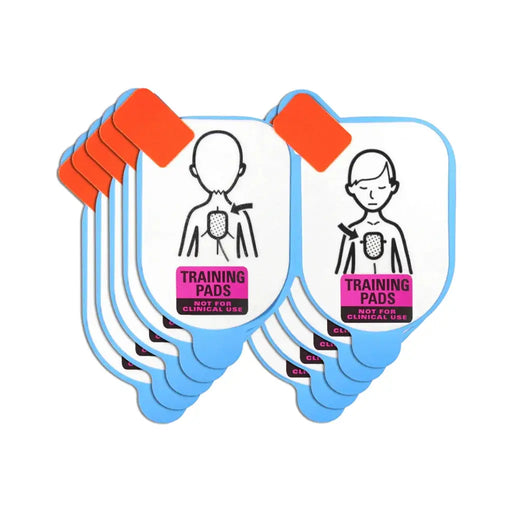 Defibtech VIEW trainer vervangingsplakkers kind 5 paar