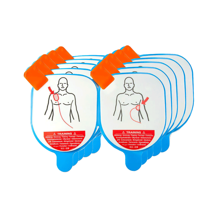 Defibtech VIEW Trainer vervangingsplakkers 5 paar