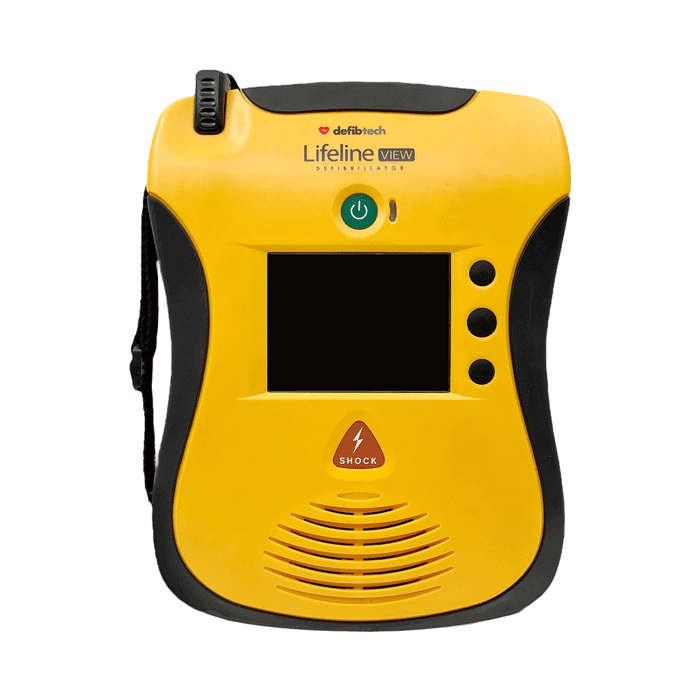 Defibtech Lifeline View AED halfautomaat vooraanzicht