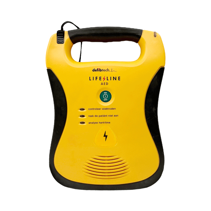 Defibtech Lifeline AED volautomaat vooraanzicht