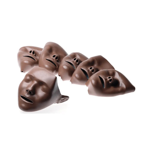 Little Anne Stapelbaar gezichtshuiden, 6 stuks donkere huid