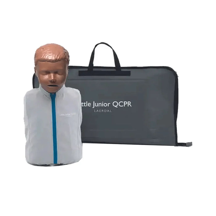 Laerdal Little Junior QCPR reanimatiepop met donkere huid