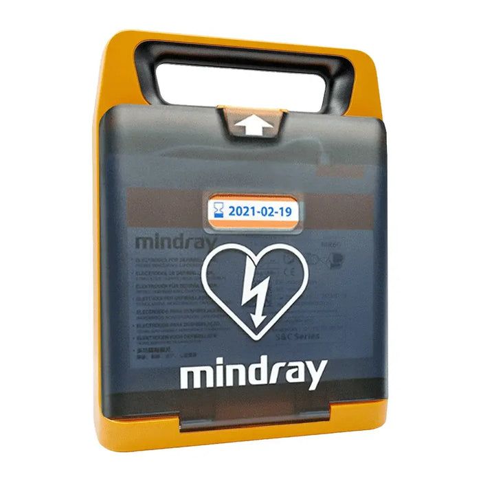 Mindray BeneHeart C2 halfautomatische AED voorkant schuin