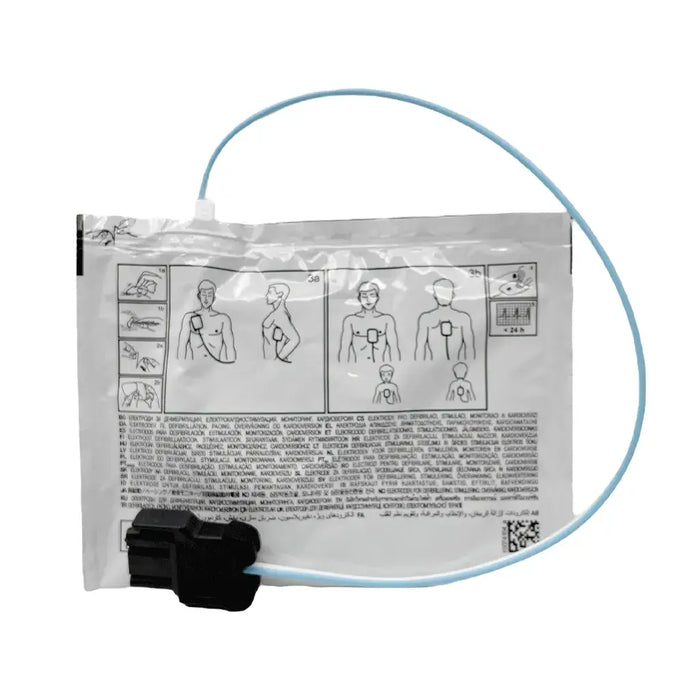 Mindray BeneHeart C1A & C2 elektroden achterkant recht