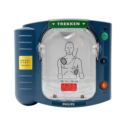 Philips Heartstart HS-1 trainer met afstandsbediening voorkant