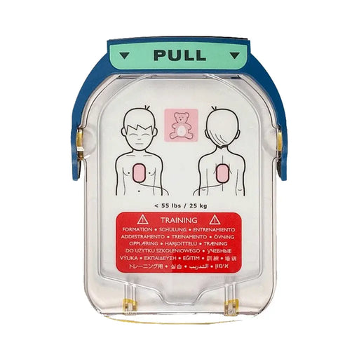 Philips Heartstart HS-1 trainer elektroden cassette kind voorkant