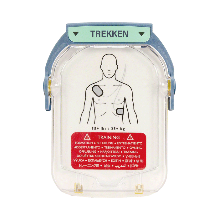 Philips Heartstart HS-1 Trainer elektroden cassette voorkant