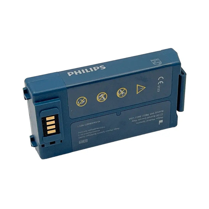 Philips Heartstart HS1 en FRx AED batterij achterkant