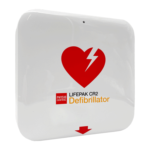 Physio-Control LIFEPAK CR2 AED halfautomaat WiFi vooraanzicht schuin