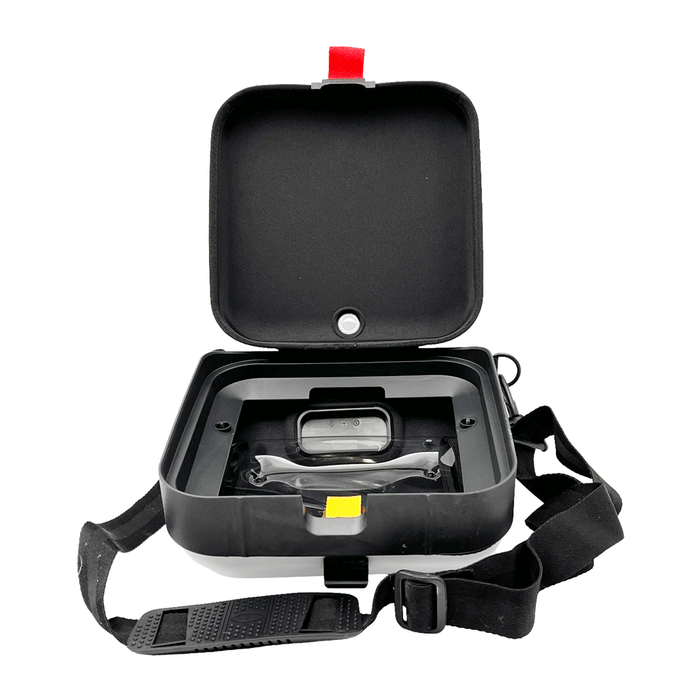 PhysioControl Lifepak CR2 draagtas open