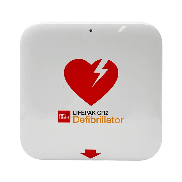 Physio-Control LIFEPAK CR2 halfautomatische AED met USB voorkant