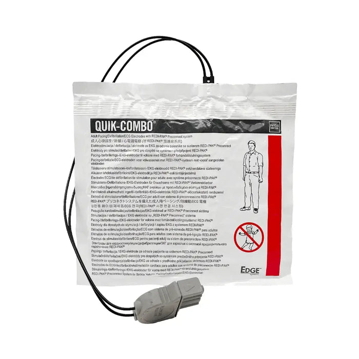 Physio-Control Quick Combo elektroden voorkant