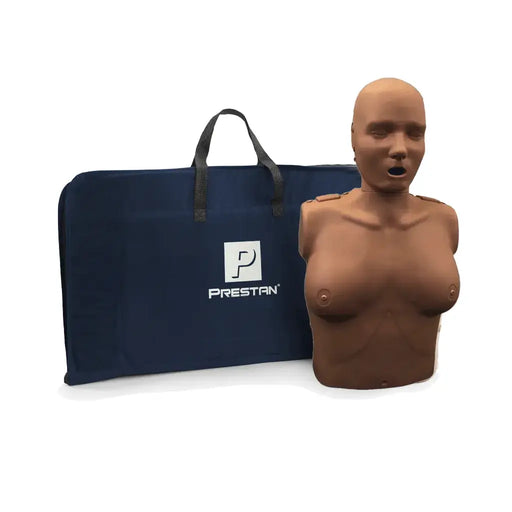 Prestan reanimatiepop volwassen vrouw met donkere huid