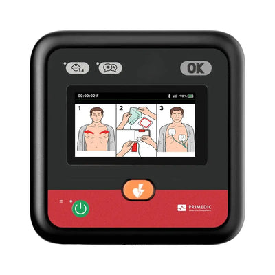 Primedic HeartSave myPAD halfautomatische AED met LCD display