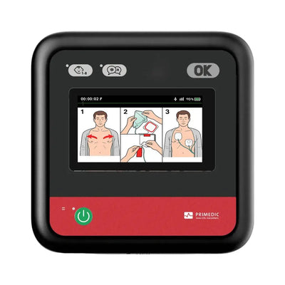Primedic HeartSave myPAD volautomatische AED met LCD display