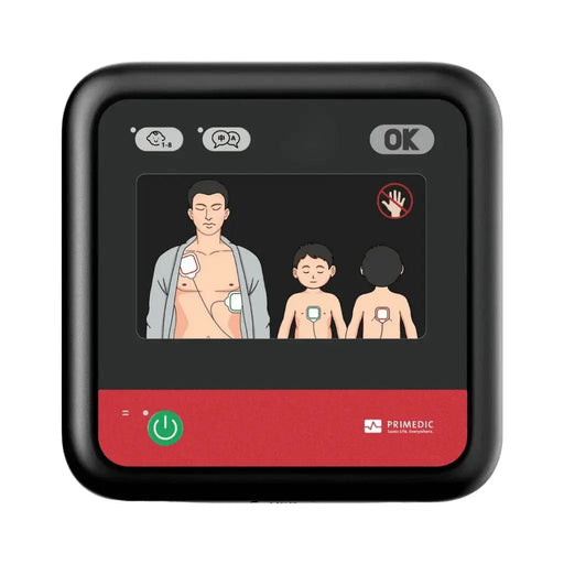 Primedic HeartSave myPAD volautomatische AED voorkant