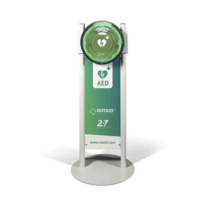 Rotaid totem AED pole / holder